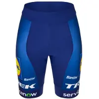 Santini - Women's Lidl Trek Shorts - Fietsbroek L, blauw
