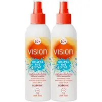 Vision 2x Zonnebrand Kids Spray Spf 50 180 Ml
