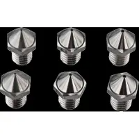 Flashforge Creator 3 Pro / Creator 4 Steel Nozzle Set - 0.4/0.6/0.8 mm - 6-pack