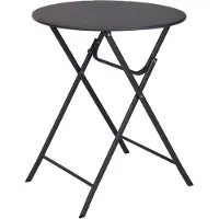 H&S Pro Garden Bistrotafel o60xH70cm - Antraciet