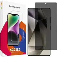 Accezz Gehard Glas Privacy Screenprotector voor de Samsung Galaxy S25 Ultra