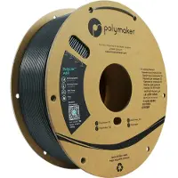 Polymaker ABS Filament 1.75mm Dark Grey ABS 3D Printer Filament 1.75mm Heat Resistant Filament 1kg - PolyLite Dark Gray ABS 3D Printing Filament 1.75