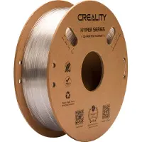 Creality Hyper PETG 3D-Printer Filament - 1,75mm 1kg - Hoge Sterkte - Uitstekende Laaghechting - Duurzaam Printmateriaal - Geschikt voor FDM 3D-Printers - Transparant