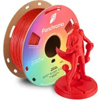 Polymaker CA05008 Panchroma Satin Filament PLA kunststof Hoge stijfheid, Gesatineerd 1.75 mm 1000 g Rood 1 stuk(s)