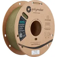 Polymaker PA18005 HT-PLA-GF Filament HT-PLA-GF Warmtebestendig, Glasvezelversterkt, Mat, Highspeed filament 1.75 mm 1000 g Army Green, Groen, Green 1 stuk(s)