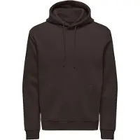 Only & Sons Sweatshirt 'ONSConnor' donkerbruin