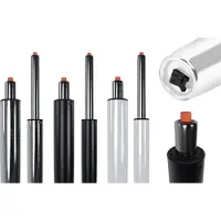 CLP Gasveer voor bureaustoelen - Gaslift In verschillende maten - Vervangende gasveerpoten - wit Ø 5cm, Länge 295-435mm