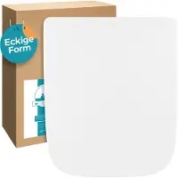 Calmwaters voor Keramag - WC-bril - Wit - Duroplast - Renova Nr. 1 Plan 202160, 20215