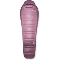 Rab - Women's Alpine -12C / 10F - Donzen slaapzak Regular - Body Size: 170 cm, iris / dark iris