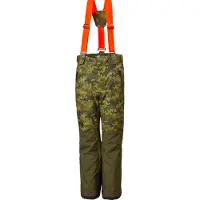 Helly Hansen - Kinder skibroeken - Jr No Limits 2.0 Pant Utility Green voor Unisex van Gerecyclede materialen - Kindermaat 12 jaar - Kaki