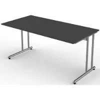 Kerkmann Büromöbelfabrik Bureau Profi antraciet 160cm