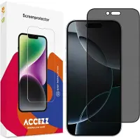 Accezz Gehard Glas Privacy Screenprotector voor de Apple iPhone Air