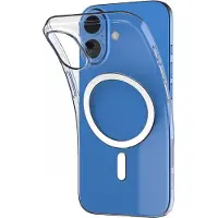 Puro Cover Ultra-slim Magsafe "0.3 Mag" In Tpu Telefoonhoesje Voor Apple Iphone 16 Transparent