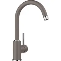 BLANCO Mida - Keukenkraan, grijs/chroom 526965