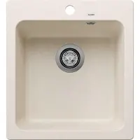 BLANCO Naya 45 - Silgranite spoelbak, 51x47 cm, zacht wit 527126