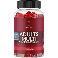 VitaYummy Adults Multivitamin Strawberry 60 stk.