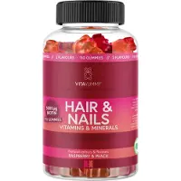 VitaYummy Hair & Nails Mix Raspberry & Peach 110 stk.