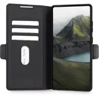 Dbramante1928 Oslo Pro Bookcase voor de Samsung Galaxy S25 Ultra - Zwart