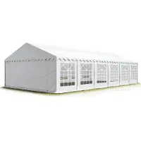TOOLPORT Partytent 5x12 m, PVC 700, wit