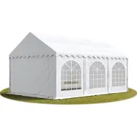 Sonstiges Partytent 4x6 m, PVC 750, met Grondframe, wit