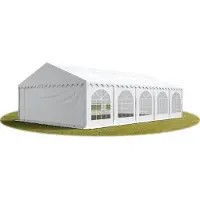 Sonstiges Partytent 6x10 m, PVC 750, met Grondframe, wit