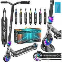 Kesser Stuntstep X-Limit-Pro 360° voor Volwassenen en Kinderen - Chroom / Zilver