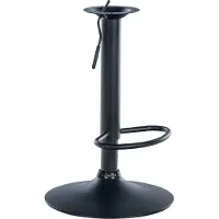 CLP XL frame voor barkrukken - Versterkte barkrukkolom - 8 X 8 of 10 X 10 CM gatenafstand - DIY barkruk tot 150 kg - zwart