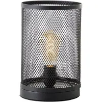 Brilliant Maze - Tafellamp - E27 max 1x60W - Zwart
