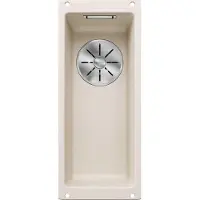 BLANCO Subline 160 - Silgranit spoelbak, 19x46 cm, InFino, zacht wit 526802