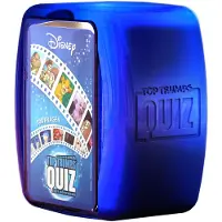 Winning Moves Top Trumps Quiz - Disney (Nieuwe editie in metalen doos) - Kaartspel, quizspel, kennisspel, vraagspel, gezelschapsspel