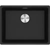 Franke Maris vlakke spoelbak, Fragranit wasbak MRG 210-52 Onyx, handbediening, vanaf 60 cm, artikelnummer 135.0682.