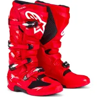 Alpinestars Tech 7 Motocross-Laarzen Neonrood 14 Mannen