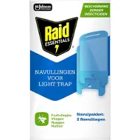 Raid Lichtval Vliegende Insecten Navulling 2 stuks
