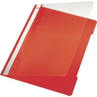 Leitz - Snelhechter standaard A4 PVC rood | 1 stuk | 200 stuks