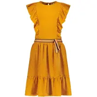 B.NOSY jurk Y202-5830/512 oker geel | Maat: 104