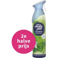Ambi Pur luchtverfrisser ochtend dauw, spray van 185 ml