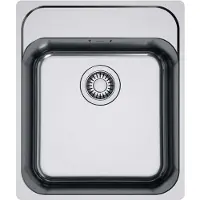 Franke Smart Spoelbak Slimtop, roestvrijstalen spoelbak SRX 210-40 A, handbediening, vanaf 50 cm, artikelnummer 127.0705.