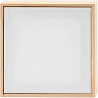 Creativ Company – Gespannen canvas met lijst – 15,8x15,8 cm – 280 g – Wit