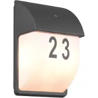 TRIO Buitenlamp Mersey Met Huisnummers