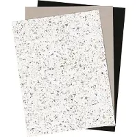 Creativ Company Faux leather papier divers, 3 vellen