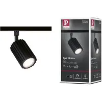 Paulmann Lirena 230V-railsysteem lamp URail GU10 10 W Zwart (mat)