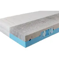 Beco Comfortschuimmatras 2 Dreams, 2-in-1 omkeerbare matras met zachte gelschuimlagen, 21 cm comforthoogte, 7 ergonomische ligzones - Afmetingen: 140 x 200 cm, Hardheidsgraad: H2 & H3 (0 kg - 120 kg)