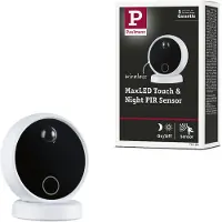 Paulmann 71228 MaxLED Home Draadloze infrarood bewegingsmelder, Draadloze aanraaksensor Wit, Zwart