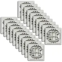 EQ-3 HomeMatic Adapterset, Jung J2, set van 20 stuks