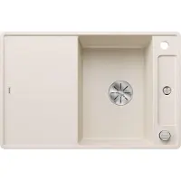 BLANCO AXIA III 45 S-F, materiaal: Silgranit, kleur: zachtwit