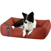 BedDog Medium Hondenbed – Hondenkussen - Hondenmand Hondensofa Wasbaar - Hondenbedden voor middelgrote honden - Hondenmand Alicante stof en Cordura