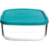 Bormioli Rocco Vierkante container met deksel, , 19 cm