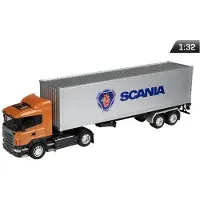 Welly Scania R470 vrachtwagen met aanhanger 1:32