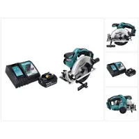 Makita DSS 611 RG1 accu-handcirkelzaag 18 V 165 mm + 1x accu 6,0 Ah + oplader