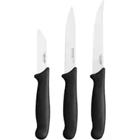 Fiskars Essential Set Groentemessen 3 Stuks - Messensets Roestvrijstaal Black - 1065584